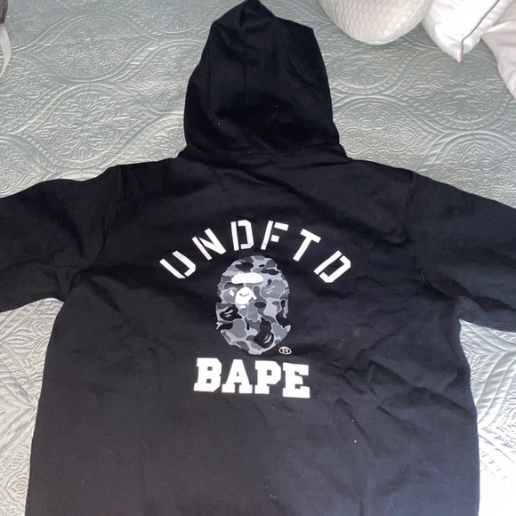 Bape X Undefeated pullover hoodie